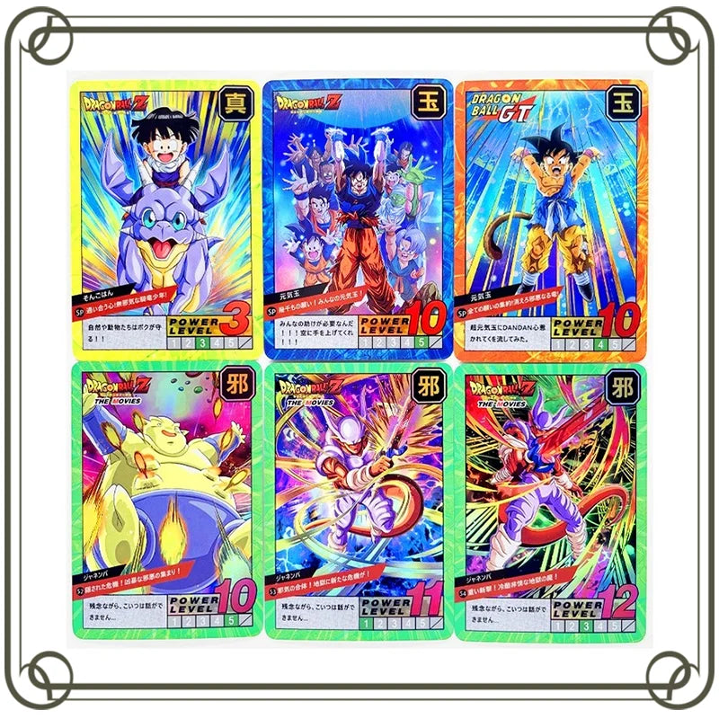 Anime DRAGON BALL Z GT Burst No.2 Super Saiyan Heroes Battle Card Ultra Instinct Goku Vegeta Game Collection Cards 54pcs/set Anime DRAGON BALL Z GT Burst No.2 Super Saiyan Heroes Battle Card Ultra Instinct Goku Vegeta Game Collection Cards 54pcs/set
